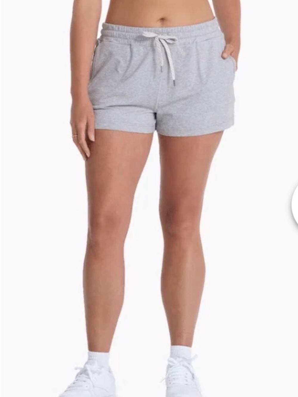 Vuori Halo Lounge Shorts - light grey